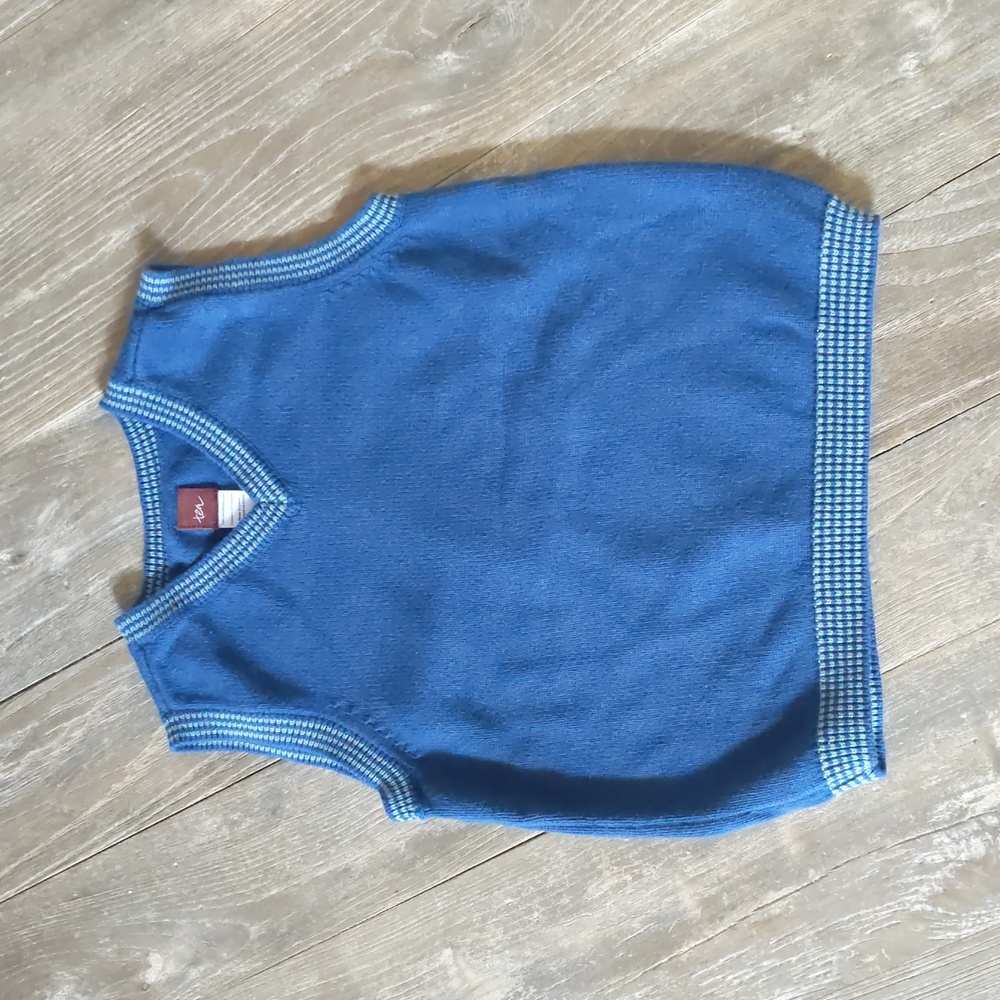Size 5 Tea Collection cotton knit vest